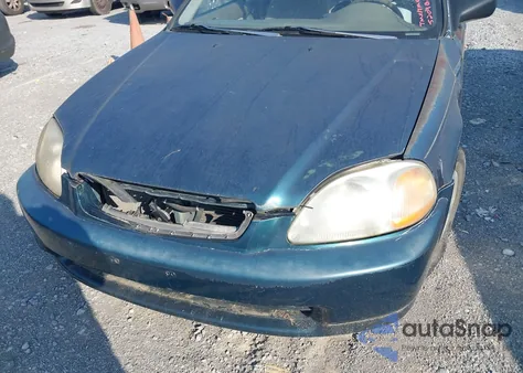 1998 Honda Civic Lx from USA, damaged, VIN 2HGEJ6673WH520922